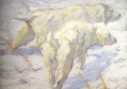 Franz Marc Siberian Sheepdogs (mk34) china oil painting artist